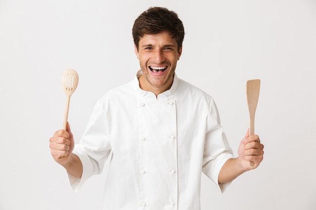 szczęśliwy kucharz